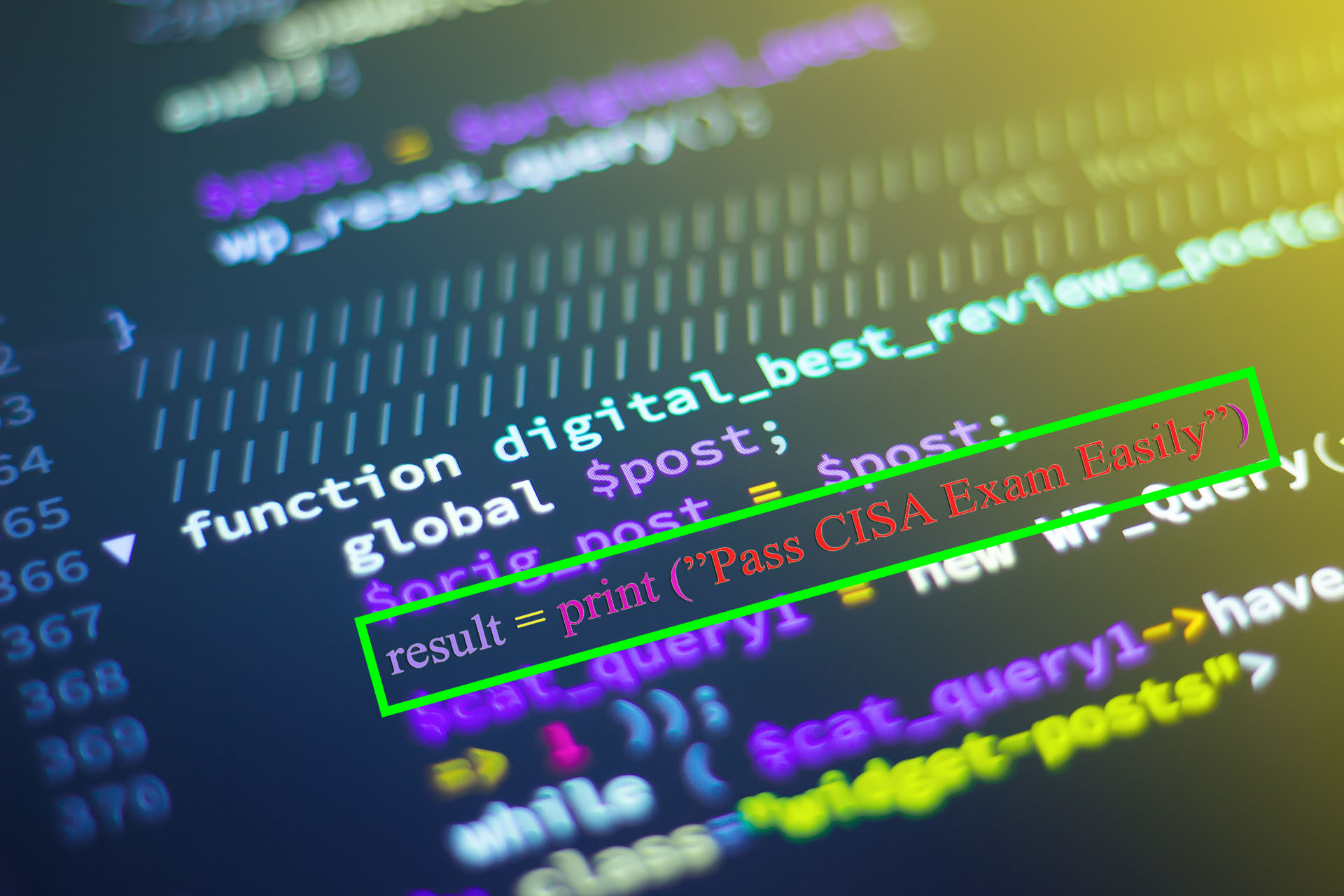 pass cisa exam easily