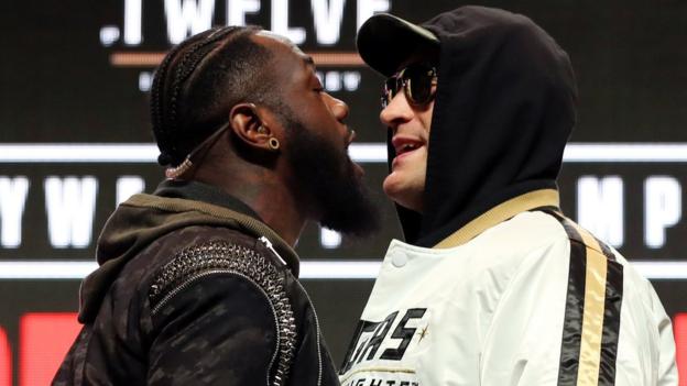 Wilder v Fury II news conference: ‘I rehabilitated Fury’s career,’ says Wilder