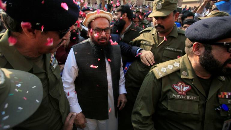 Pakistan court transfers two terror financing cases against Hafiz Saeed to Lahore