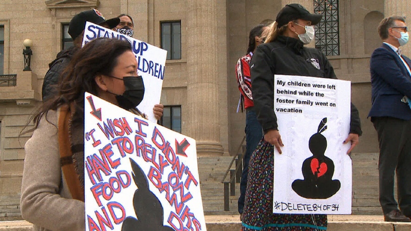 Indigenous leaders say Manitoba gov’t bill would void lawsuit over money owed to kids in care
