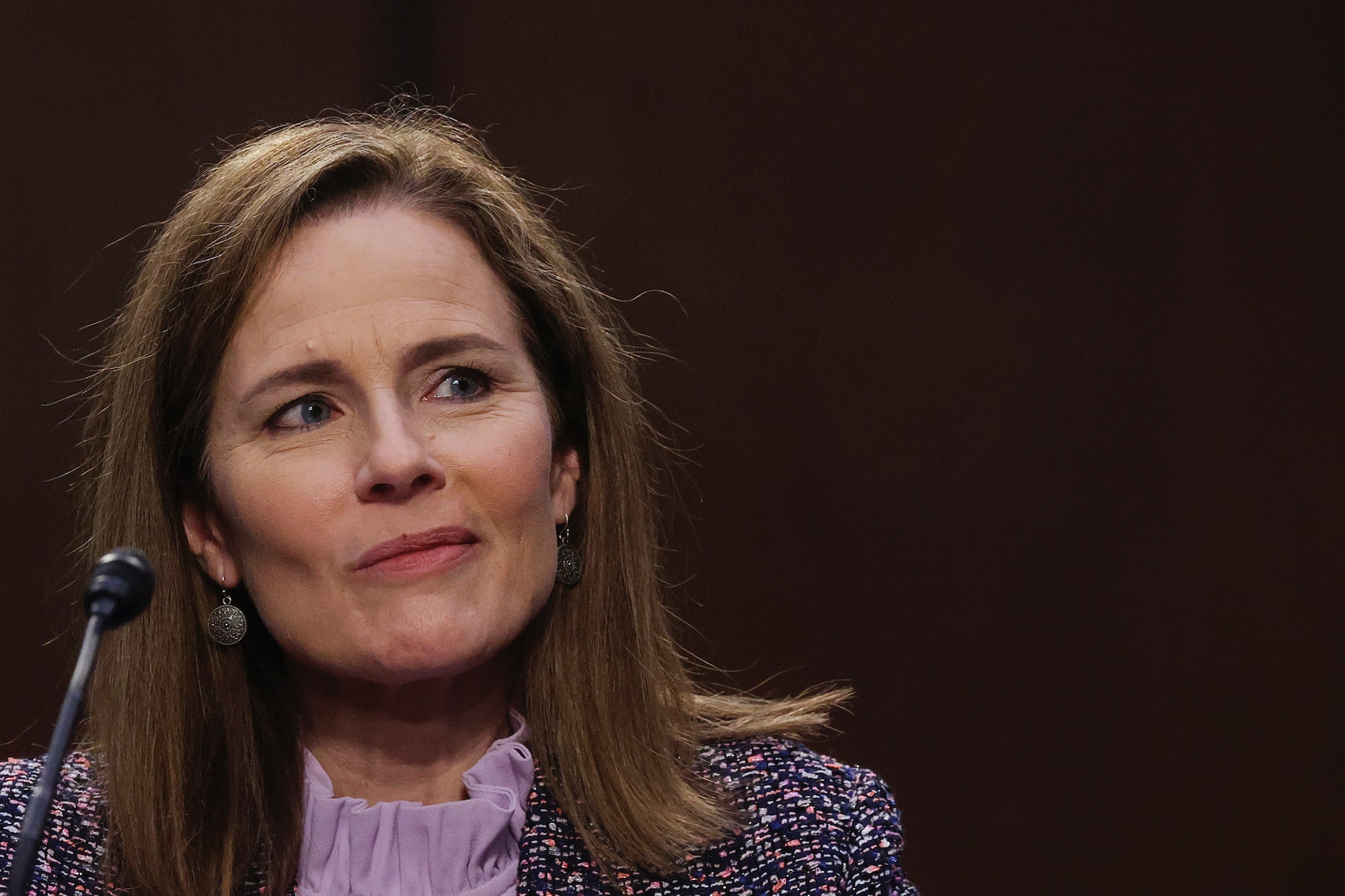 Amy Coney Barrett Apparently Open to the Possibility of Letting Trump Get Away With All His Crimes