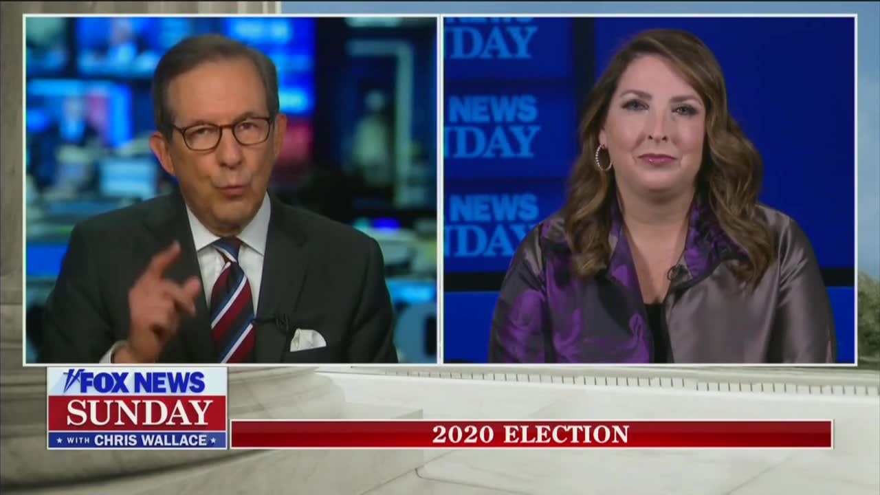 Chris Wallace Grills RNC Chair: You Have Any Proof That Biden Took Foreign Money?