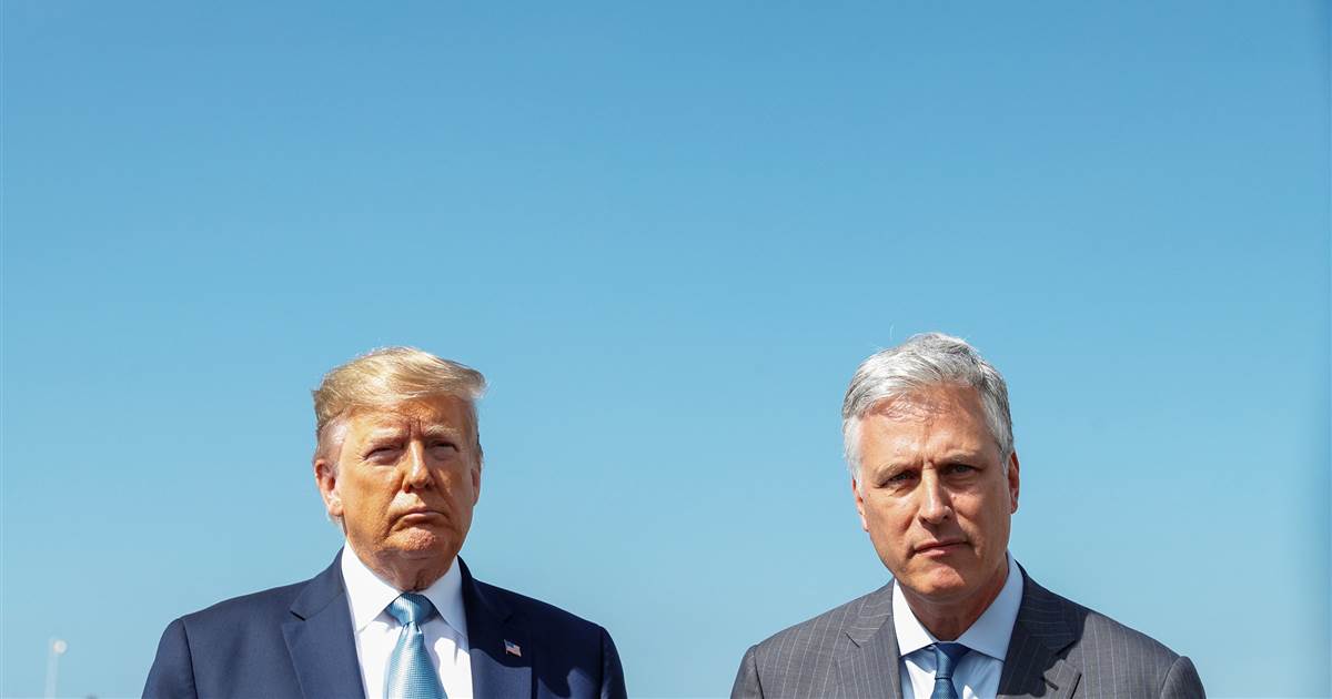 National security adviser O’Brien jockeys for future spot in a Trump administration
