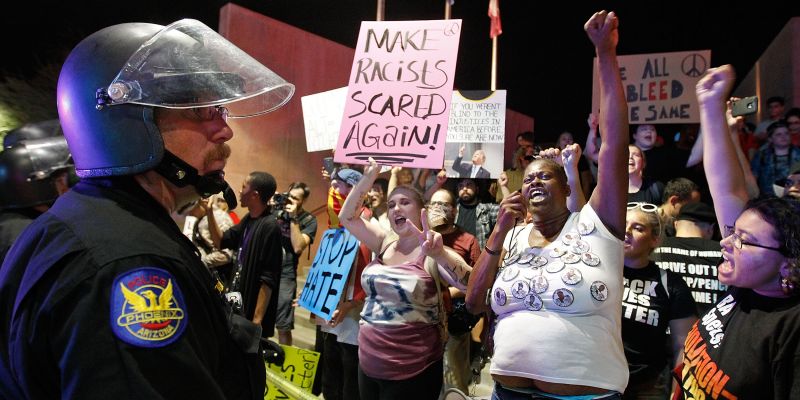 Arizona County Charges Police Protesters With Gang Crimes