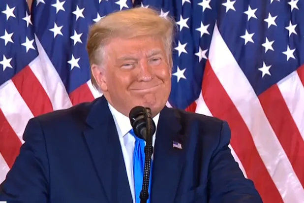 Trump Fraudulently Declares Victory After Saying He Wouldn’t (Video)