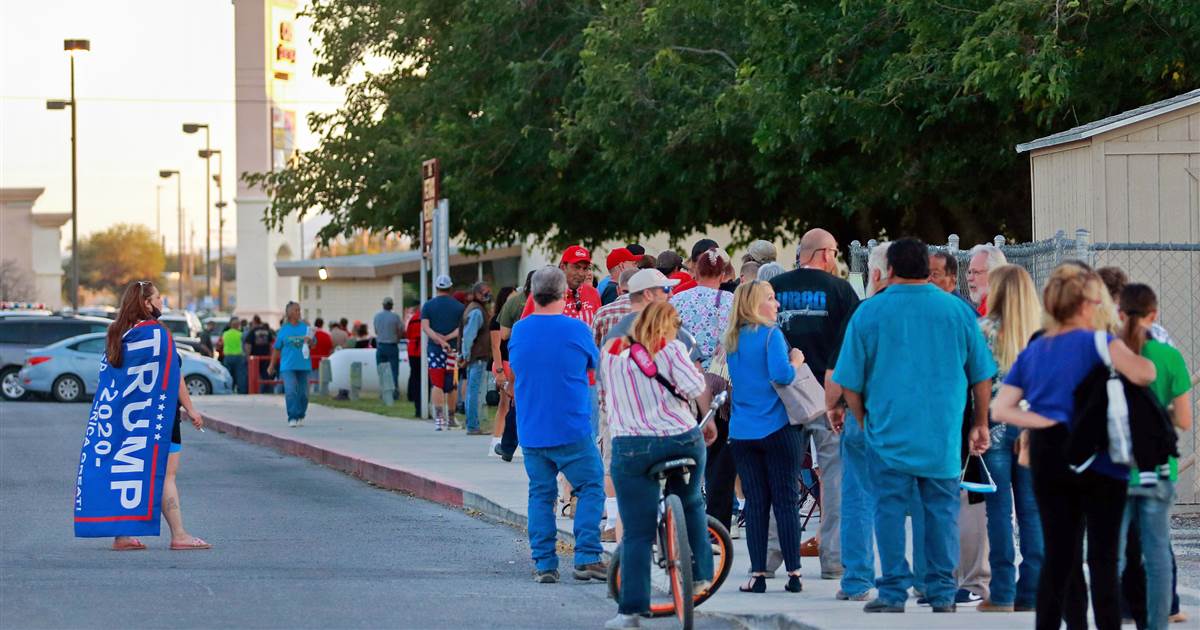 TikTokers post videos of themselves appearing to troll Trump voter fraud hotline