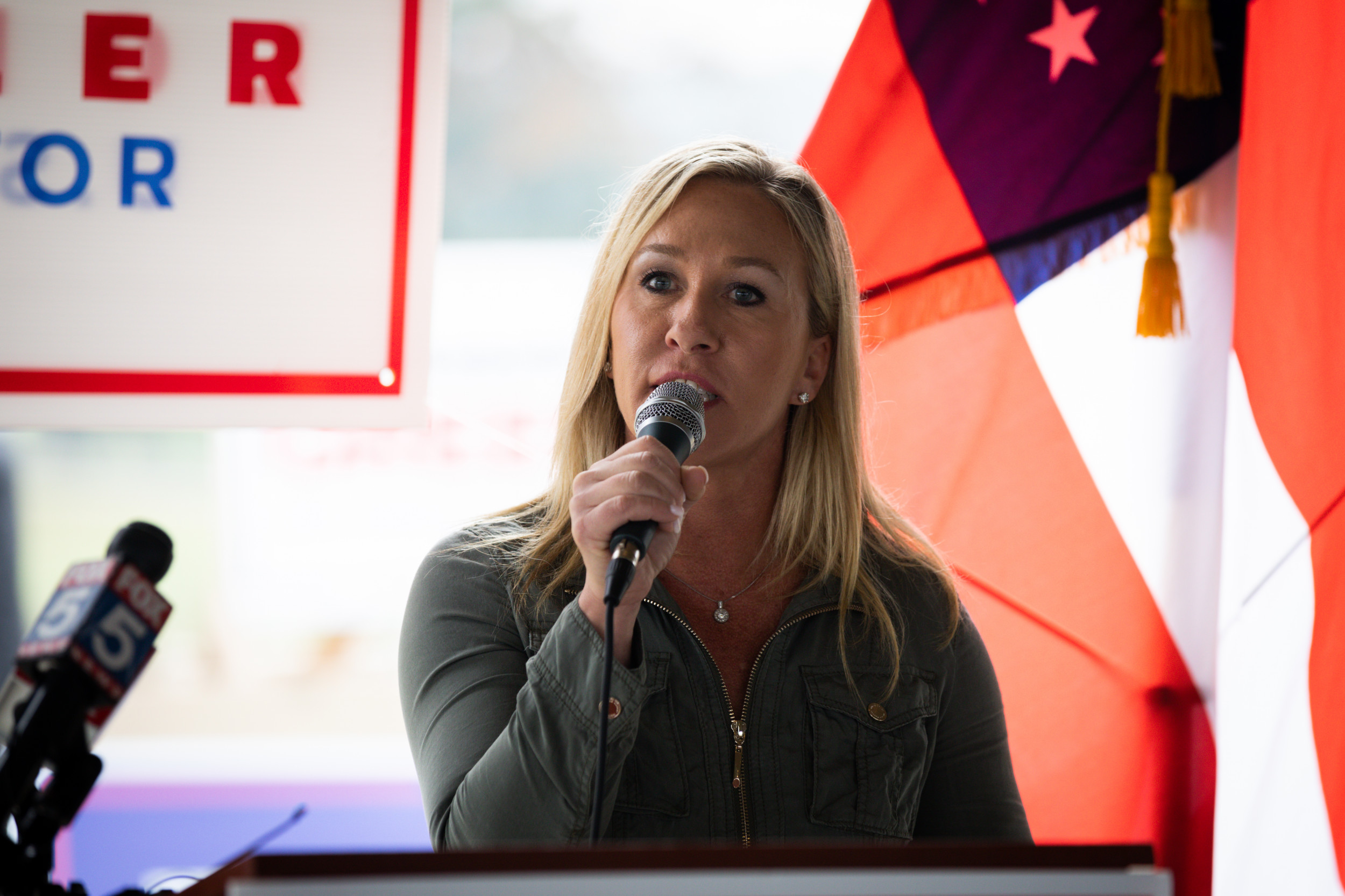 QAnon-Linked Candidates in Georgia Amplify Trump’s Voter Fraud Claims