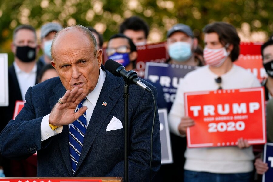 Fraud claims: A political move, not a legal one, say Trump aides
