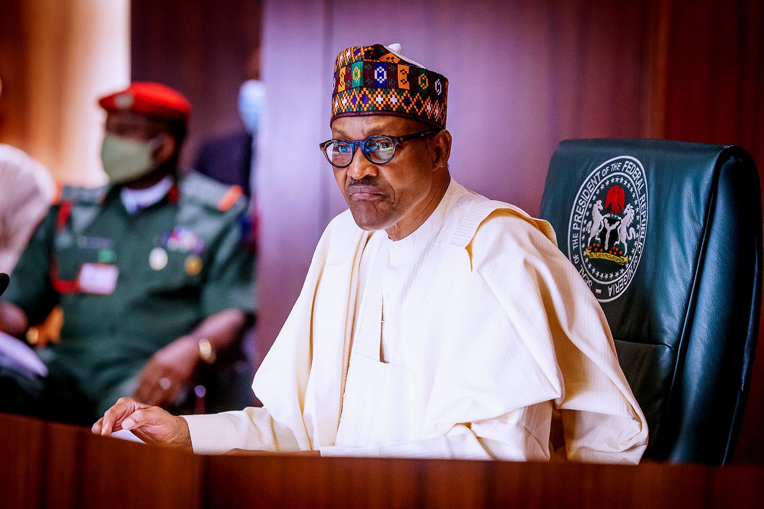 End SARS: Details of Buhari’s meeting with security chiefs on Tuesday revealed