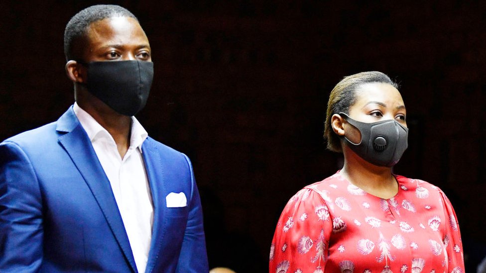 Pastor Shepherd Busiri, Wife Accused Of Fraud In South Africa Turn Themselves In To Police In Malawi