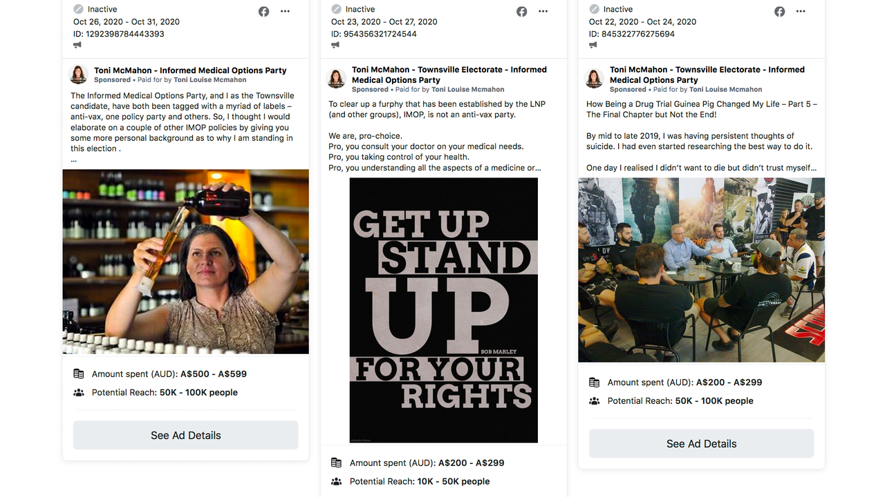 Facebook Keeps Taking Money To Promote Australian Anti-Vaxx Content Despite Their Ban