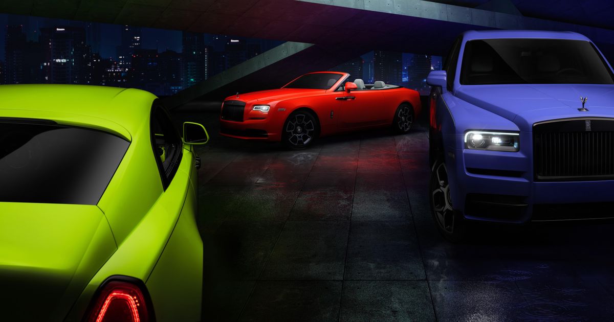 Rolls-Royce’s ‘Neon Nights’ Are The Definition Of New Money