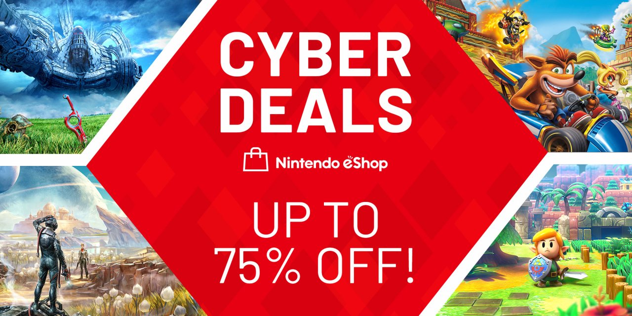 Nintendo Announces Huge Cyber Deals Sale For Europe, Up To 75% Off Top Games