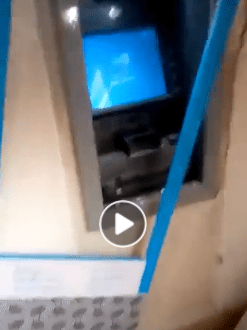 VIDEO: Robbers attack bank in Ondo, cart away money