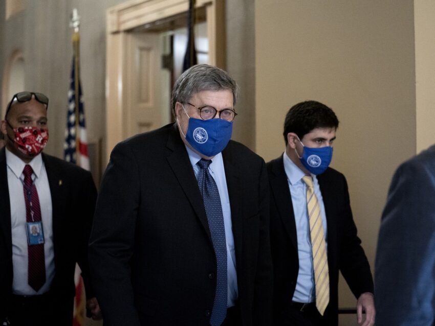 William Barr: No evidence of fraud that’d change election outcome
