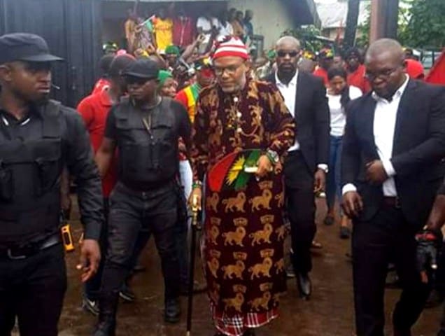 Biafra: IPOB Leader, Nnamdi Kanu Launches New Security Outfit For The South