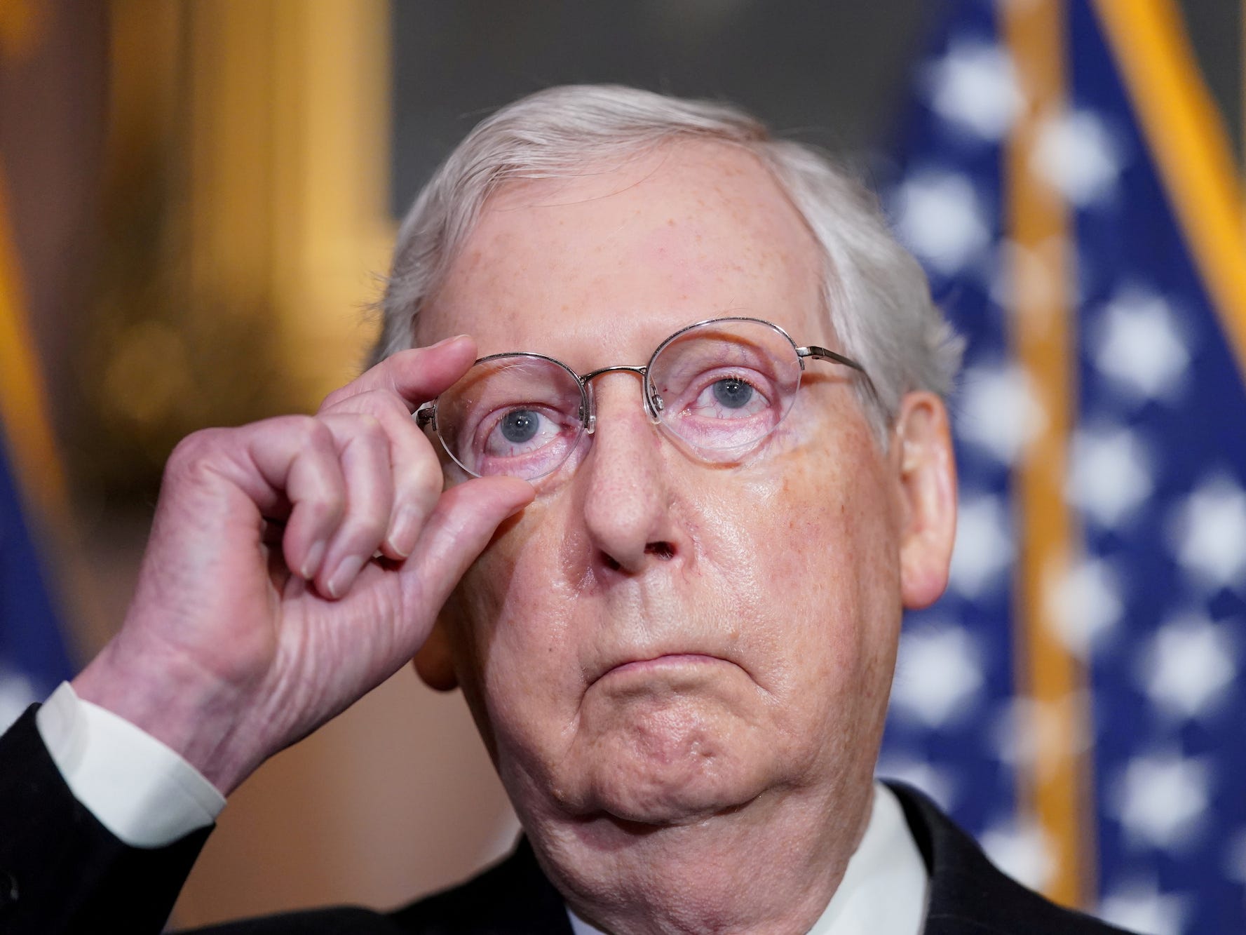 Small-town Republican mayors urge Congress to provide aid for local governments — while Mitch McConnell oppose money saying it will be a ‘blue state bailout’