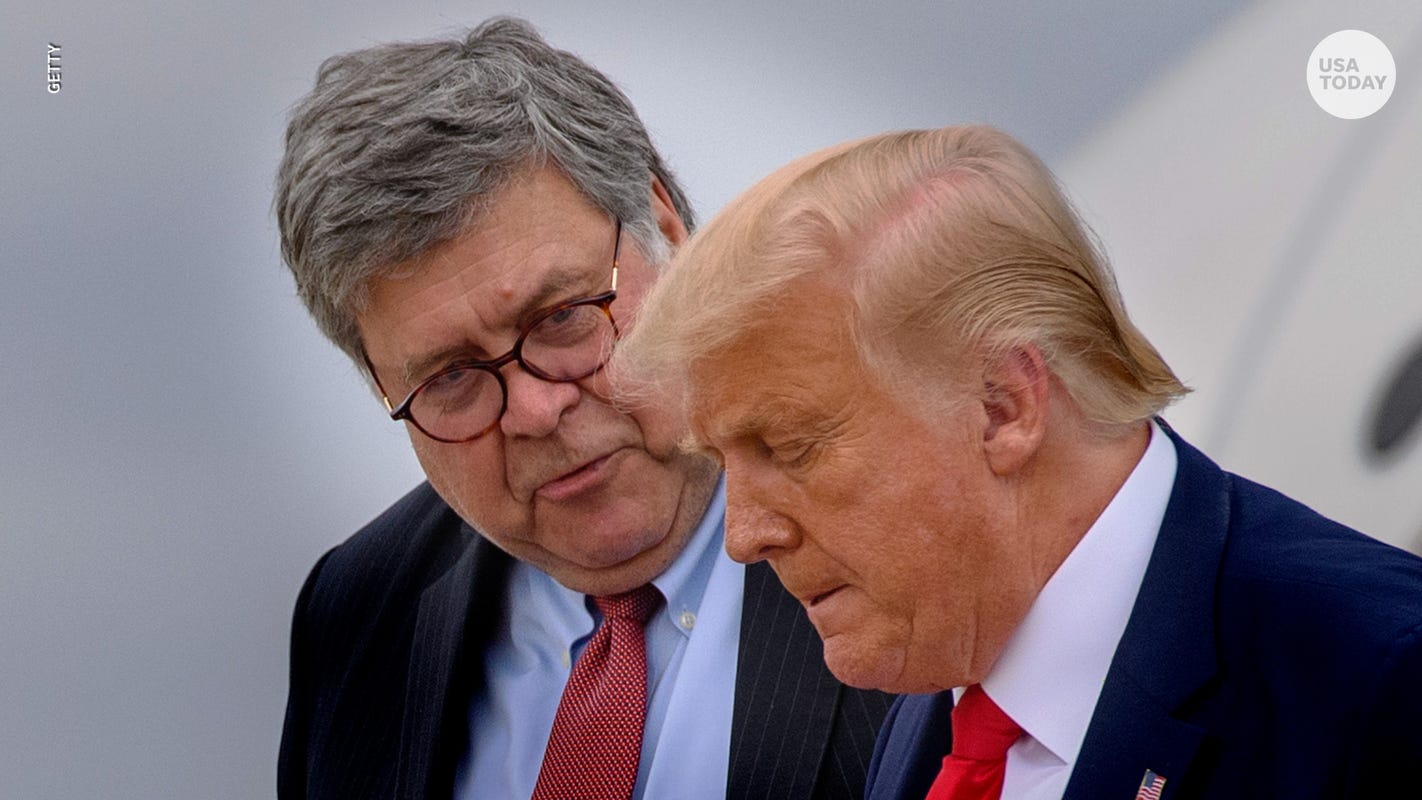 AG Barr says he sees no reason to name special counsels to investigate Hunter Biden or election fraud