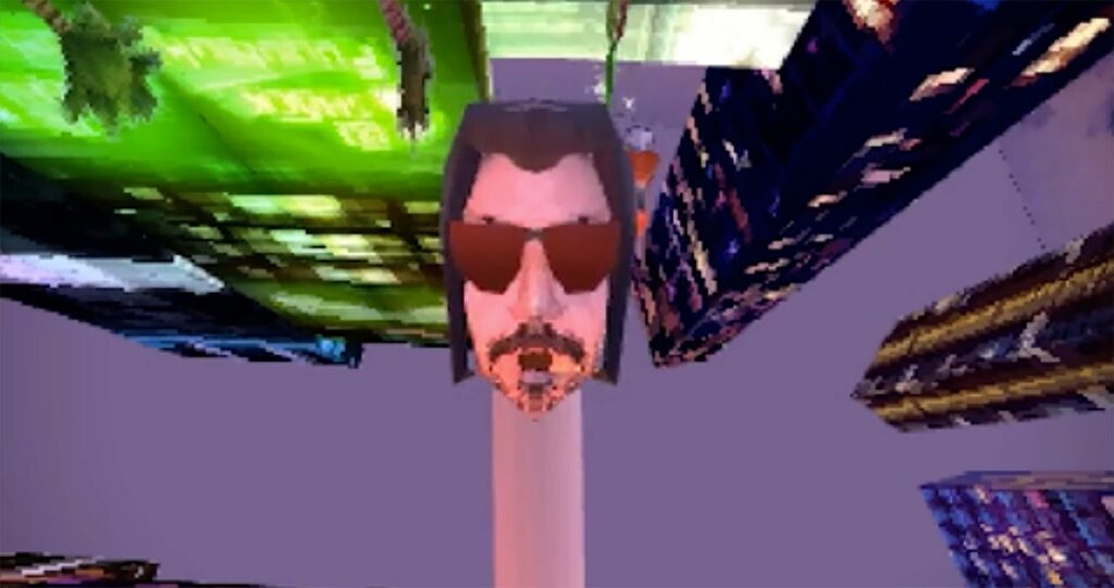 This fan-made recreation of Cyberpunk 2077 on PS1 is glorious