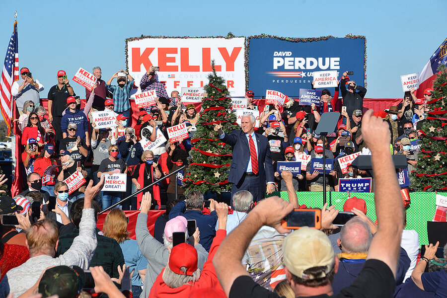 In Georgia, GOP candidates hitch wagons to ‘fraud’ narrative