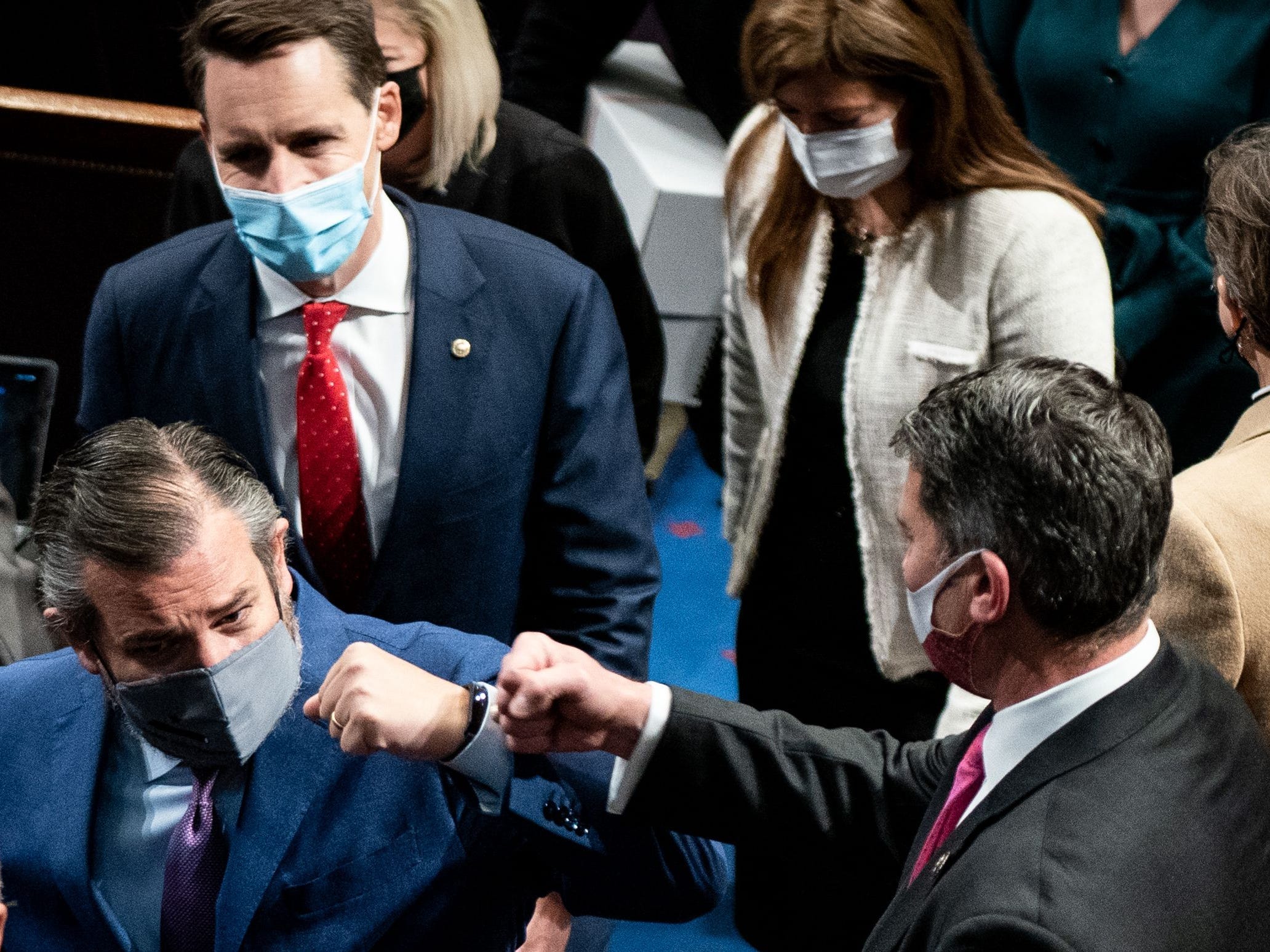 Corporate America is pausing its financial support for the 147 GOP lawmakers who challenged Biden’s victory. Here are all the S&P 500 companies who gave them money — and then stopped.