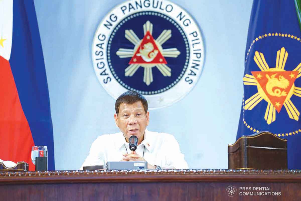 Duterte signs law ‘strengthening’ anti-money laundering law