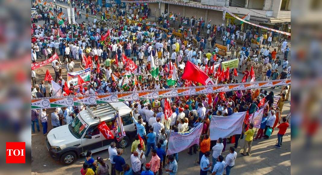 Nationwide ‘Chakka jam’ ends, Delhi under heavy security blanket