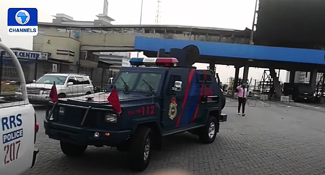 Police Tighten Security At Lekki Toll Gate Ahead Of Planned Protests