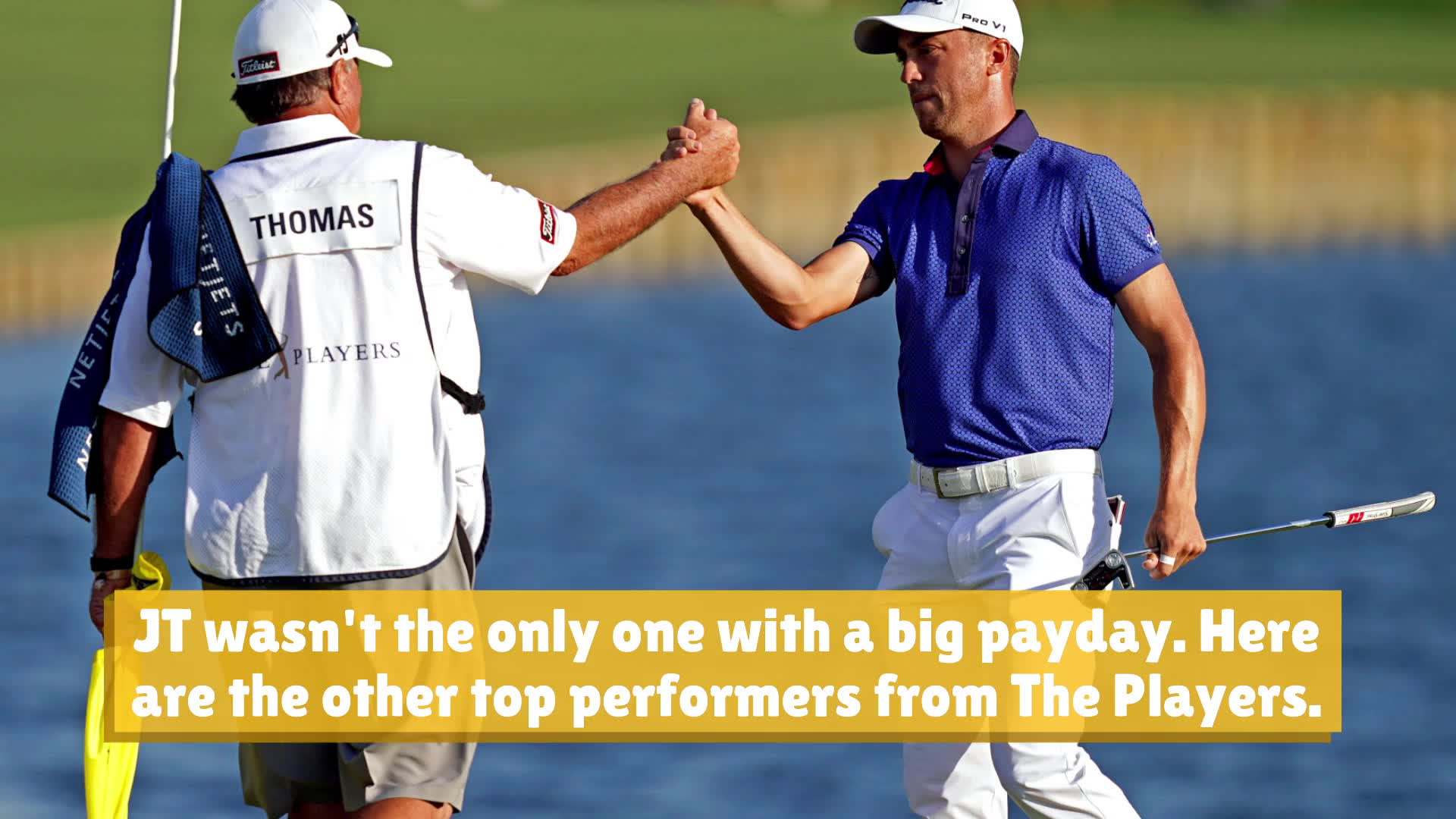 How much money the top PGA Tour player won at the Players Championship
