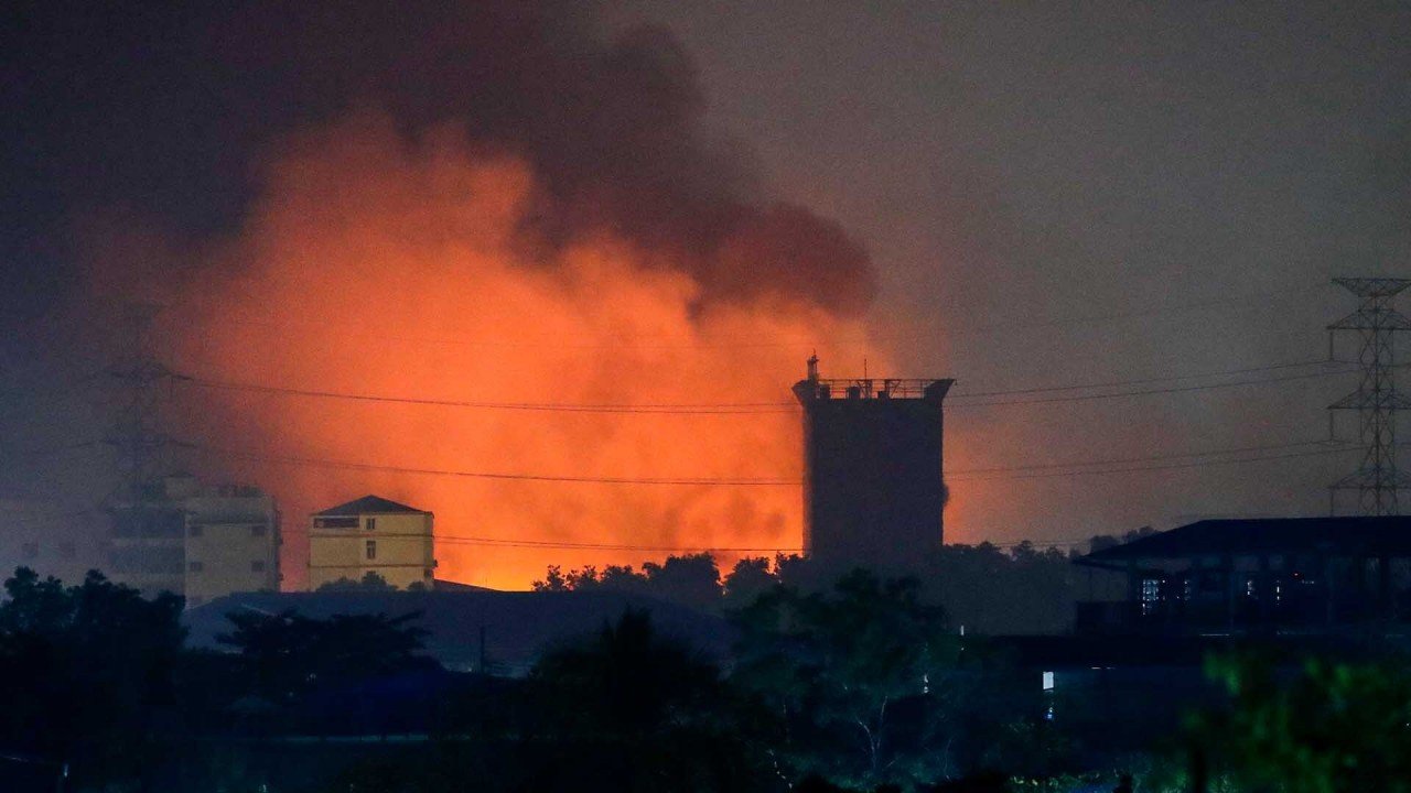 Myanmar security forces kill 38 protesters as martial law is called in areas of Yangon
