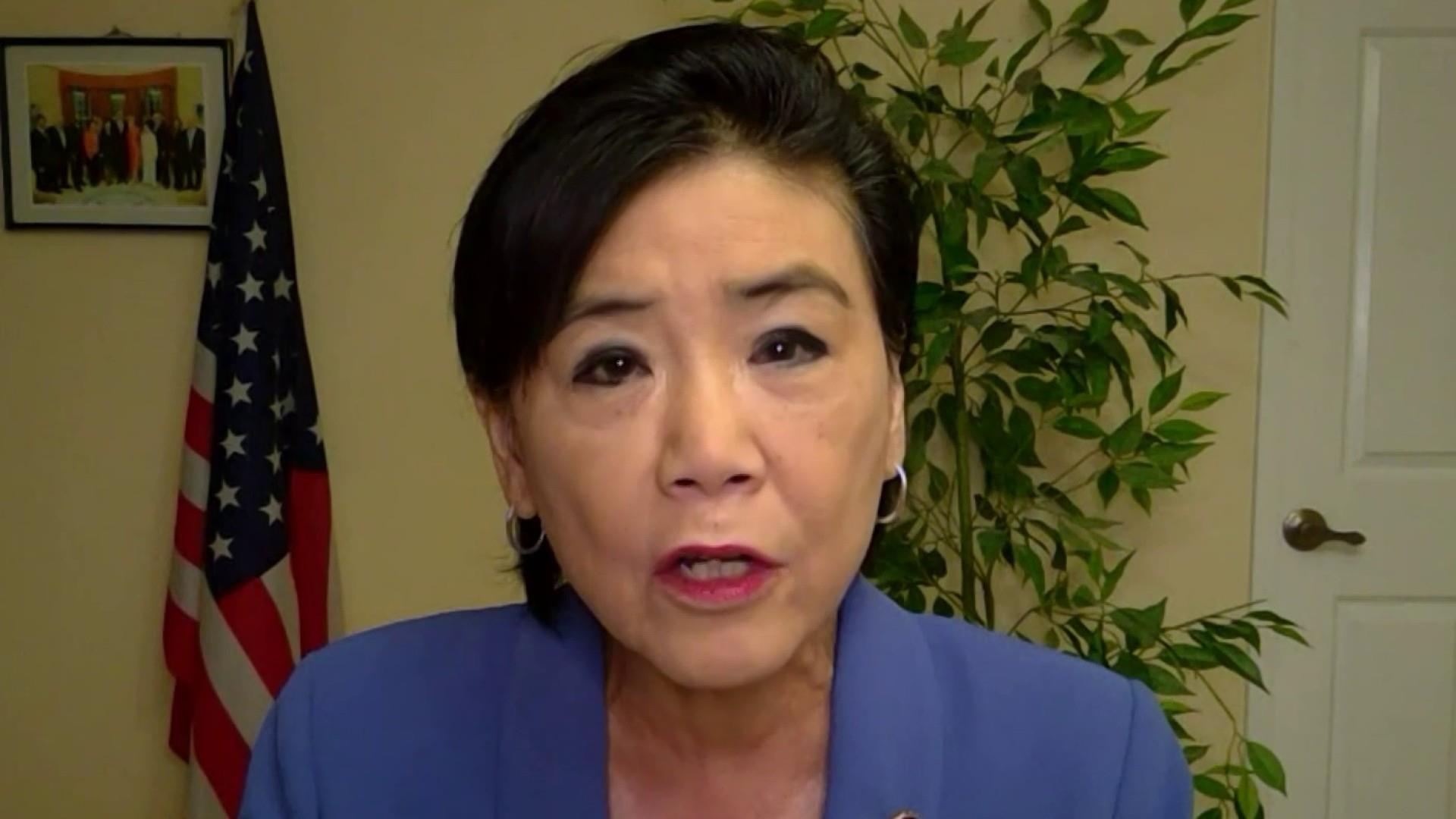 Rep. Judy Chu: GA shooter “chose three Asian spas…It was very clear this is a hate crime.”