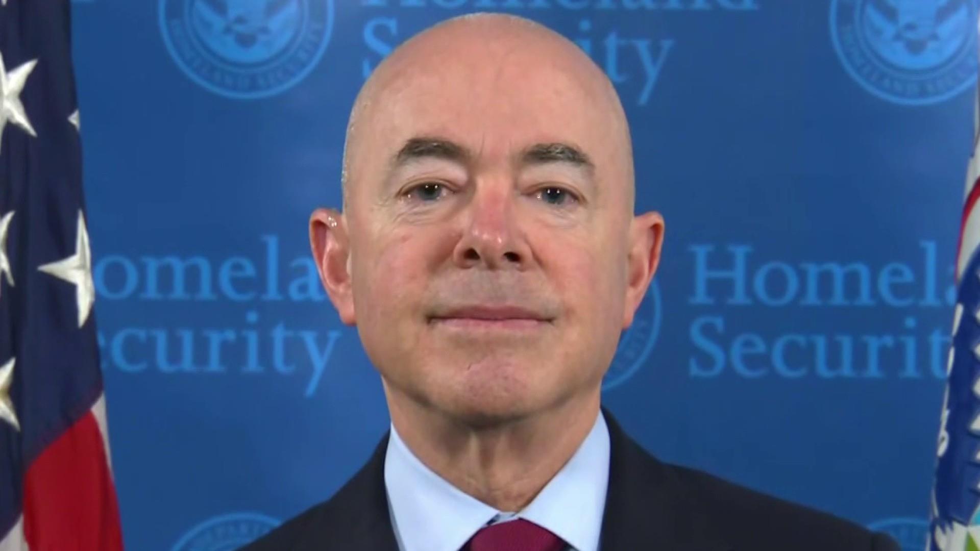 Homeland Security Sec. Mayorkas to migrants: ‘The message is clear. Do not come.’