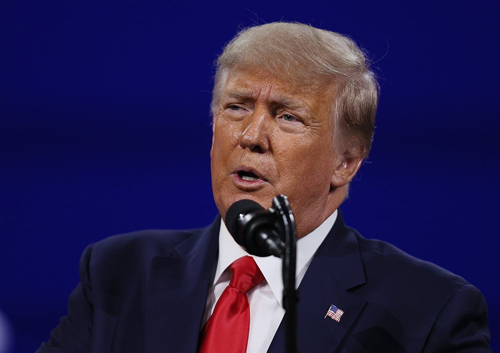 Trump vows ‘No more money for RINOS,’ instead encouraging donations to his PAC