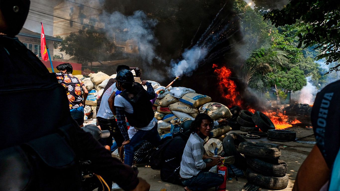 Myanmar security forces kill at least 90 people