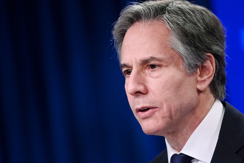 U.S.’ Blinken calls for global companies to reconsider financial support to Myanmar’s military