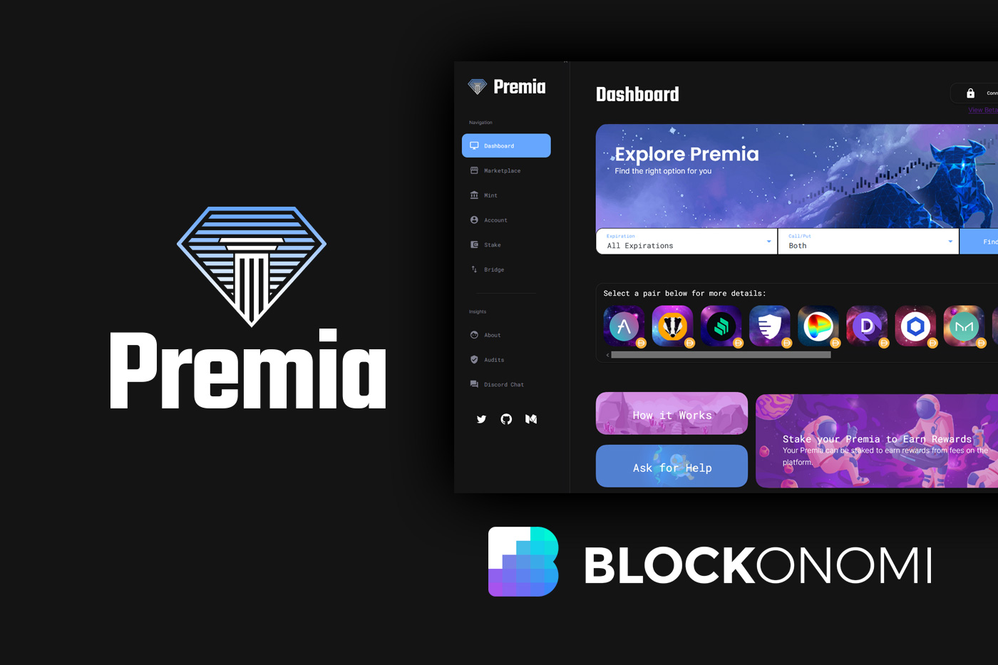 Premia Finance: Decentralized Financial Instrument Protocol