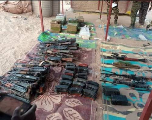 Nigerien Security Intercepts AK47 Rifles, RPGs, Others Coming To Nigeria From Libya