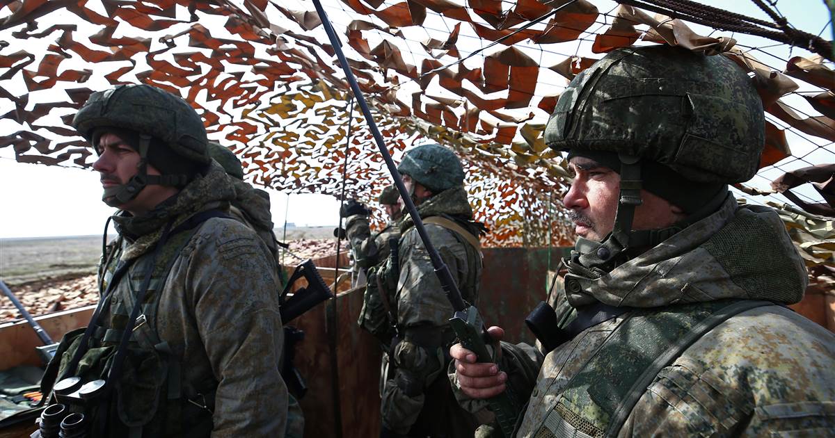 Steady increase in Russian troops in Crimea on Ukraine border, says Pentagon