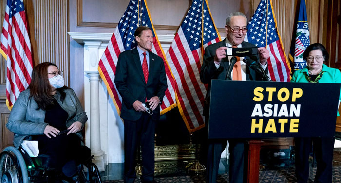 Senate Overwhelmingly Passes Anti-Asian Hate Crime Bill