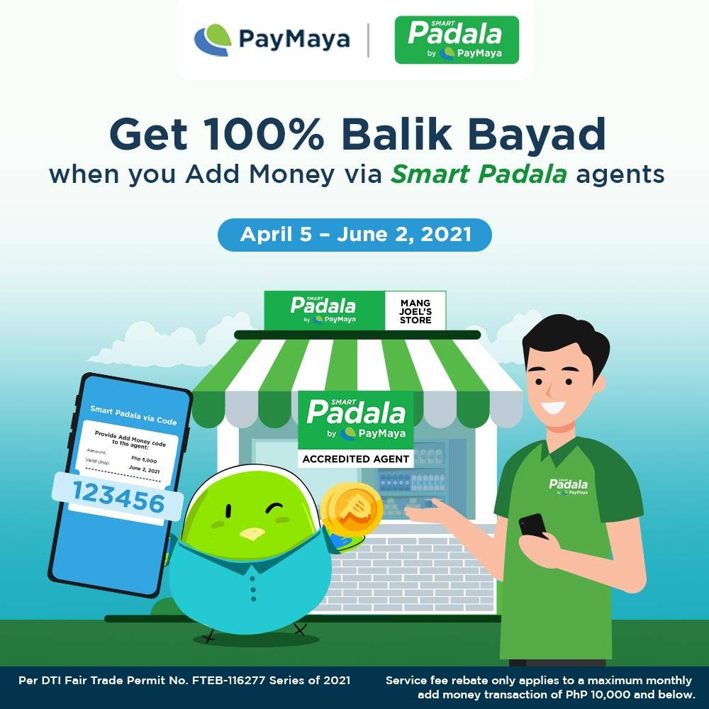 Reap great rewards when you add money to your PayMaya account through Smart Padala
