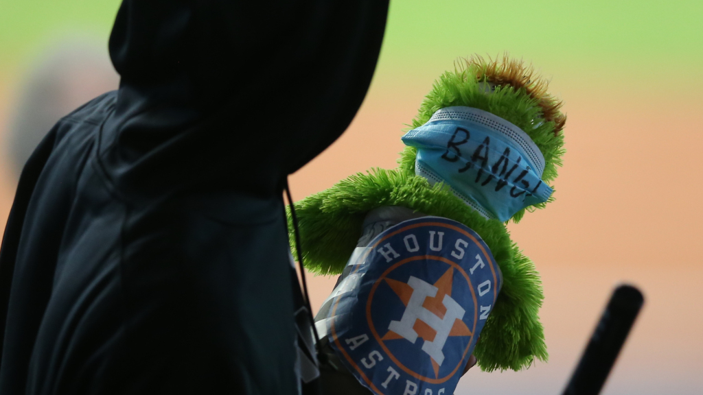 Fan said Yankees security confiscated his costume because Astros complained to MLB about taunts