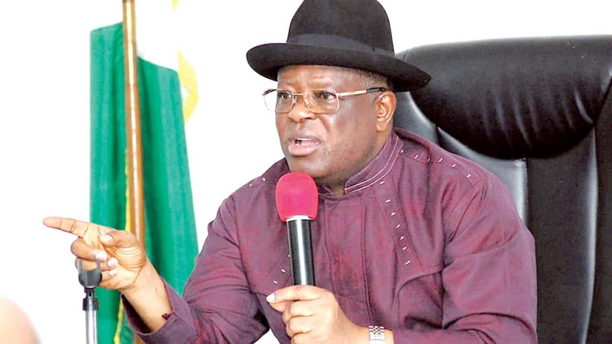 Insecurity: Stop blaming Buhari, past leaders responsible – Gov Umahi to Nigerians