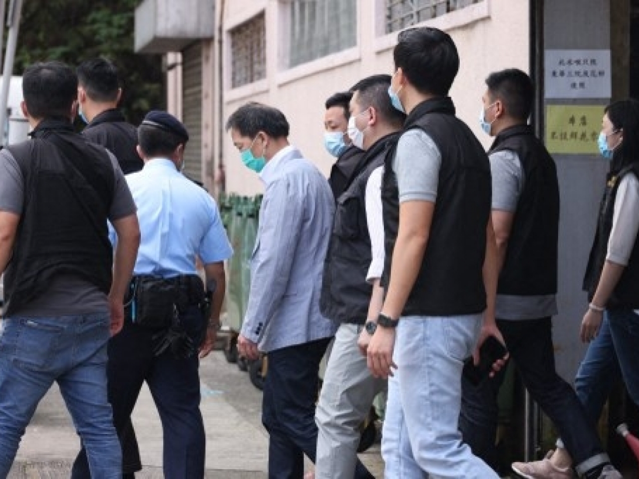 Security tight as Wu Chi-wai attends father’s funeral