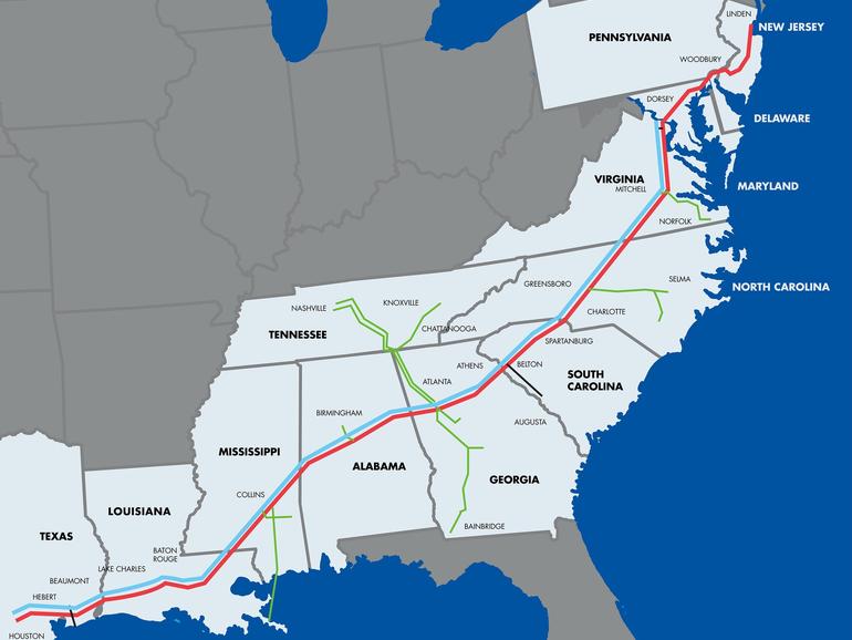 Colonial Pipeline cyberattack shuts down pipeline that supplies 45% of East Coast’s fuel