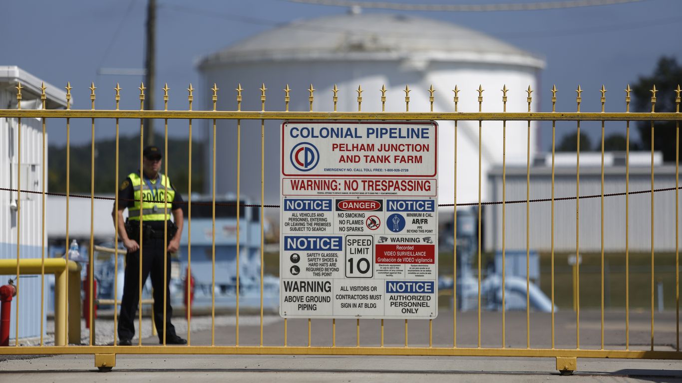 Cyberattack forces shutdown of pipeline carrying almost half of East Coast fuel supply