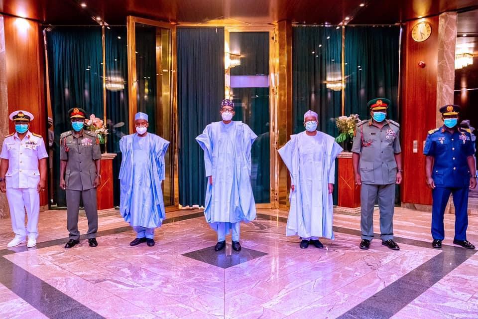 Again, Buhari summons security chiefs, others over security challenges