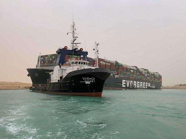Vessel that blocked Suez Canal impounded amid financial dispute