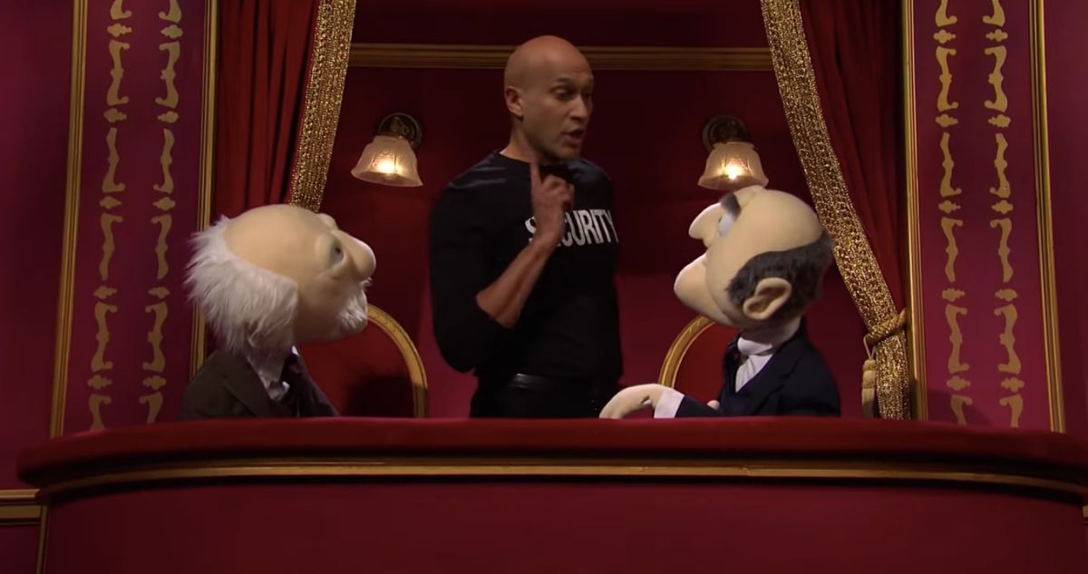 Muppet Show Security Finally Does Something About Waldorf and Statler on SNL