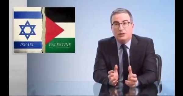 John Oliver’s purportedly honest conversation about Israel’s ‘f*cking war crime’ also contains a healthy amount of America bashing [video]