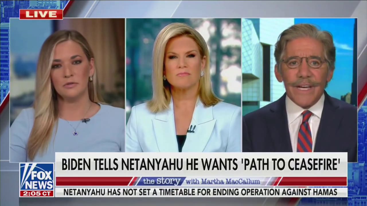 Fox News Star Geraldo Rivera: U.S. ‘Complicit’ in Israel’s ‘Crime Against Humanity’